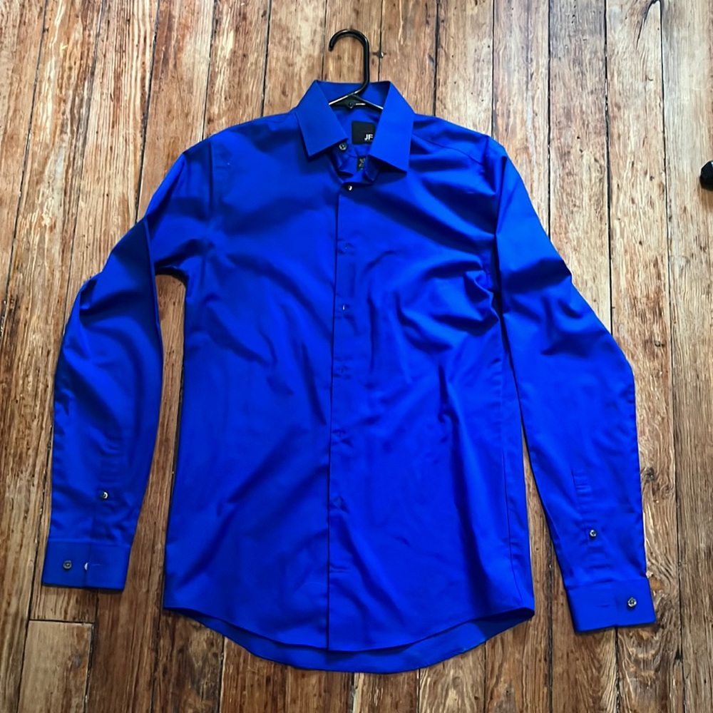 Dark Blue Men’s Dress Shirt